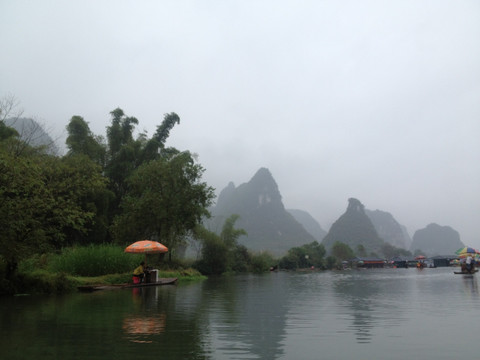阳朔漂流