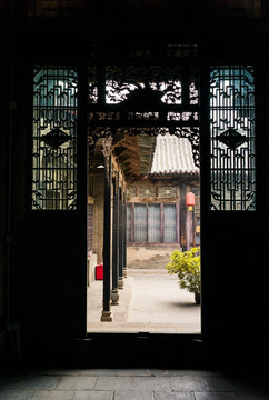 王家大院 中式门窗
