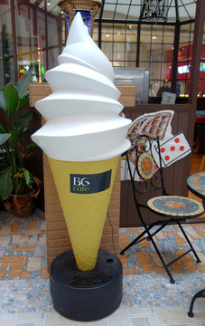 冰淇淋雕塑