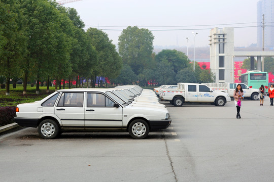 教练车 驾校 蓝盾驾校 学车