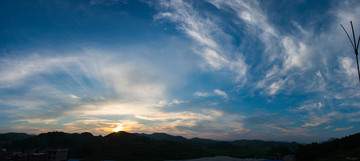 黄昏天空