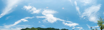蓝天白云素材