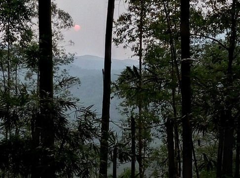 圭峰山日落