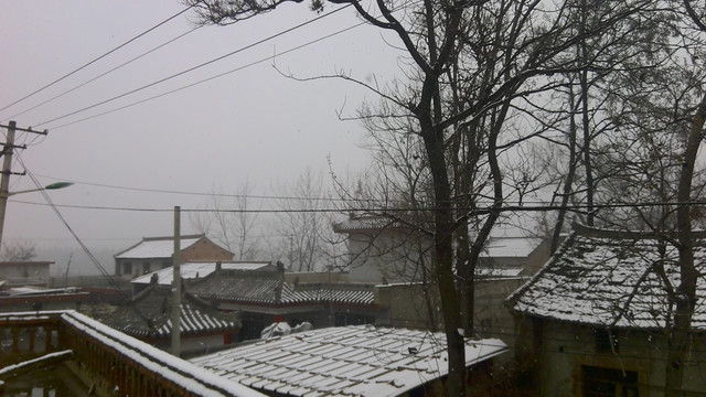 故乡雪景