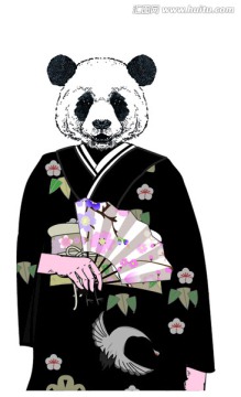 和服熊猫