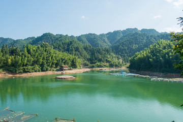 青山绿水素材