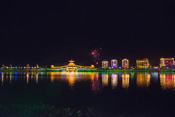 芷江夜景