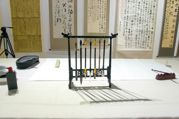 文化笔架案头