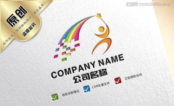 美术舞蹈教育培训logo设计