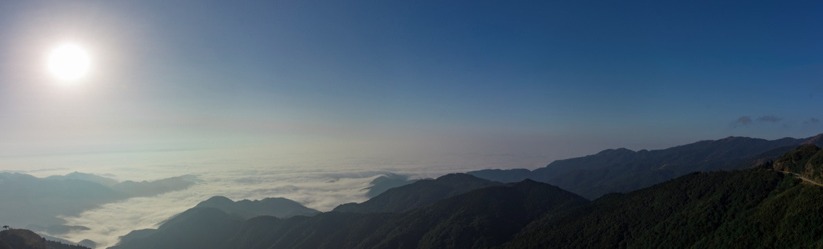 大容山云海全景图