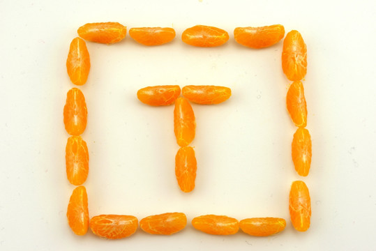 沙糖桔 字母T