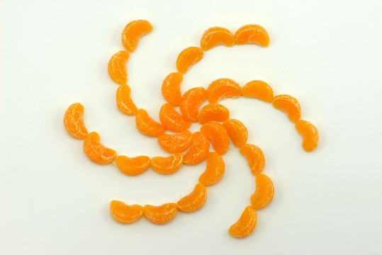 沙糖桔 螺旋造型