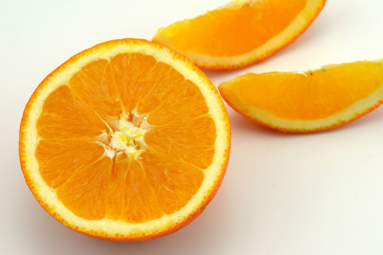 脐橙 鲜橙 果肉果粒