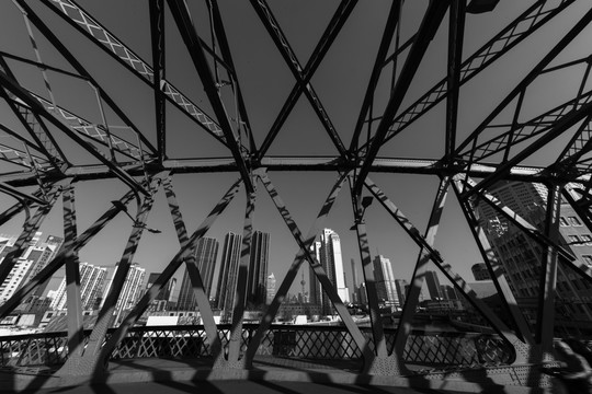上海城市艺术摄影外白渡桥