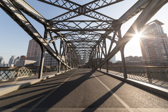 上海城市艺术摄影外白渡桥