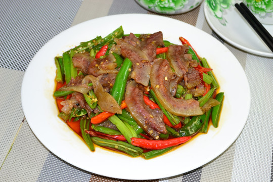 小炒牛头肉