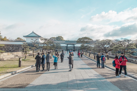 大阪城公园风景