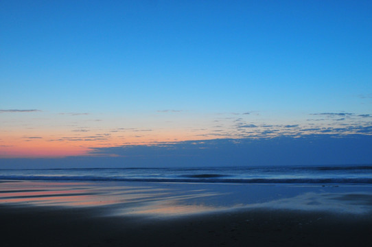 海上日出 晨曦 红太阳