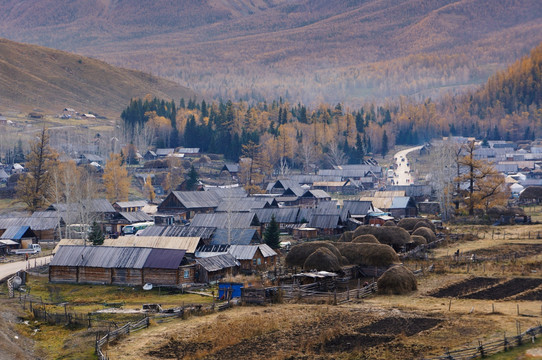 新疆白哈巴村