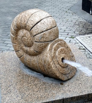 石雕海螺