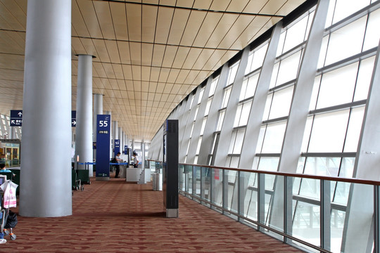 昆明机场 航站楼 候机厅