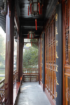 南京总统府 古建筑 太平湖