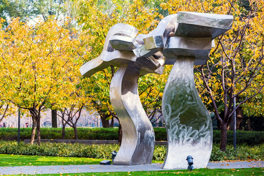 静安雕塑公园雕塑