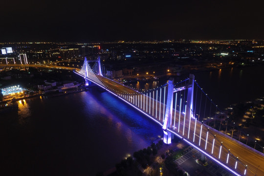 宁波庆丰桥夜景