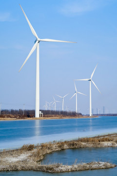 湿地风电 风力发电