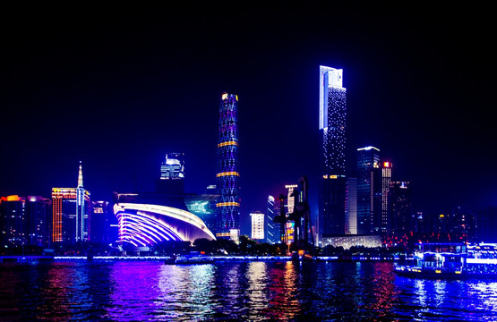 珠江新城夜景