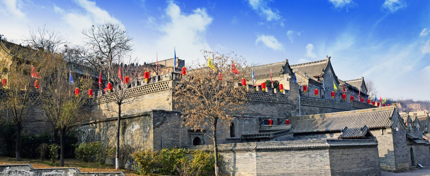 康百万庄园建筑摄影