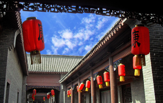 四合院的天空