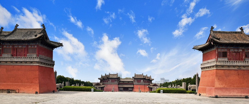 北宋皇陵古建筑图片
