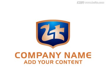 字母ZT和骆驼LOGO