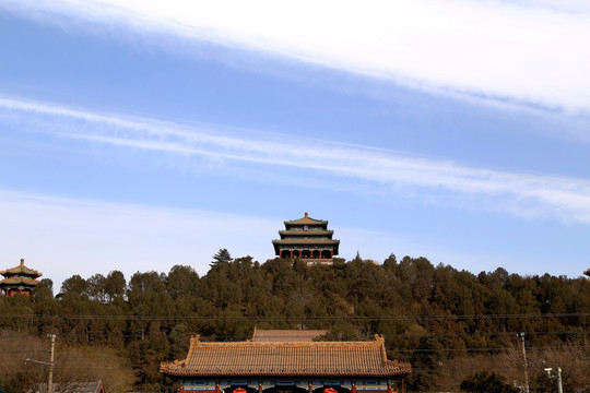 北京 故宫 景山