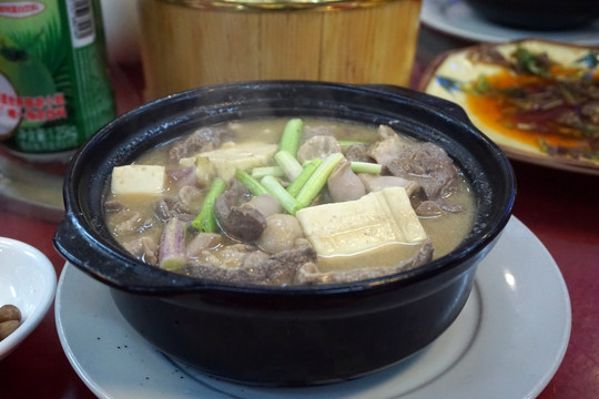 豆腐猪杂汤