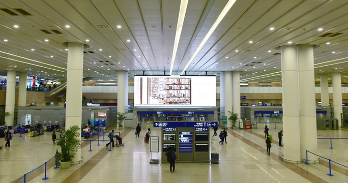 浦东国际机场大厅