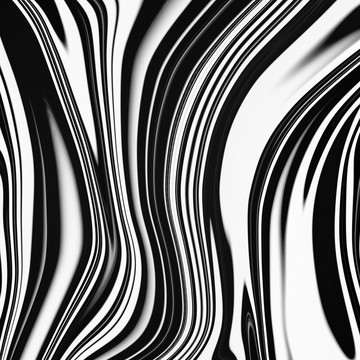 黑白线条抽象水墨背景