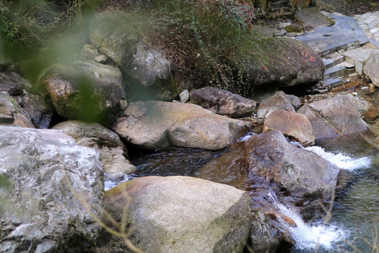 明月山乱石堆