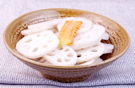 醋烹百花藕