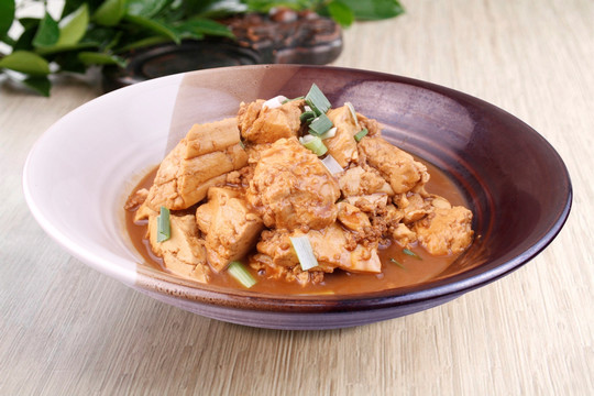 肉末炖豆腐
