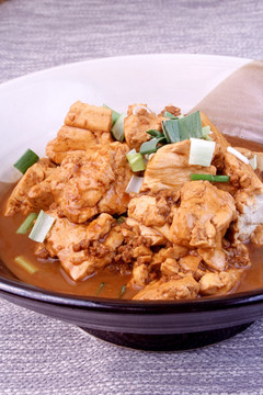 肉末炖豆腐