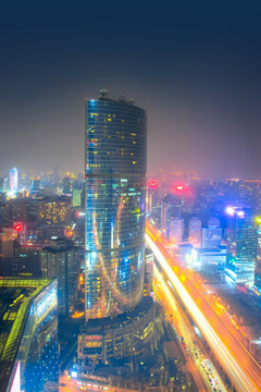 京广中心夜景