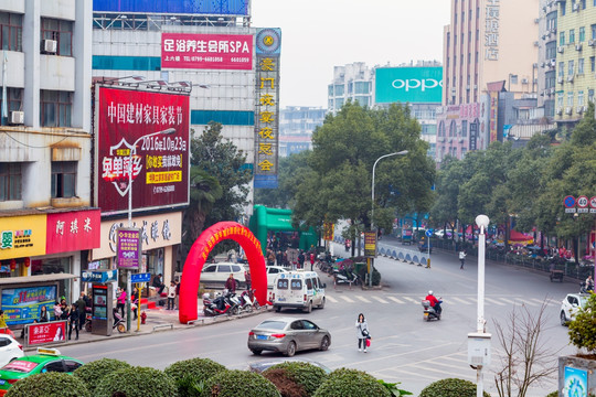 萍乡街景