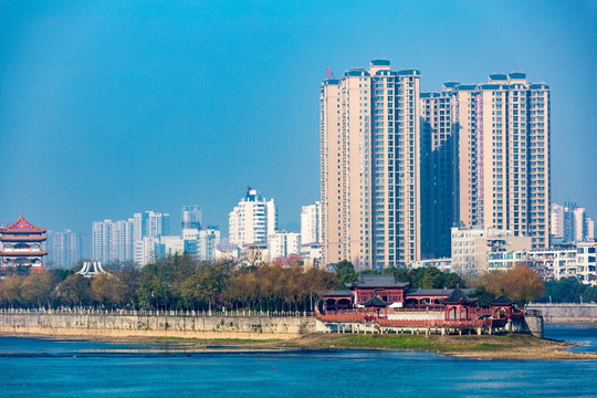 宜春袁水河风光