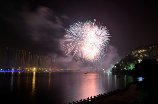 柳州烟花 烟花素材