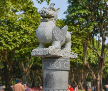 中国图腾雕像 龙