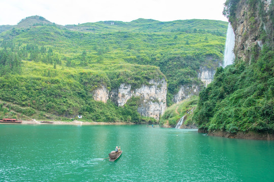 畅游龙鳌河