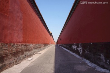 故宫红墙
