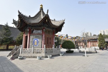 西安广仁寺佛教建筑